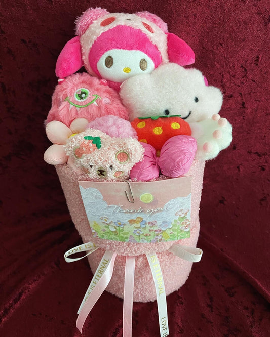 Sanrio- Plush doll bouquet (My Melody)