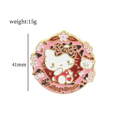 Sanrio Pins (Reath) -Hello Kitty