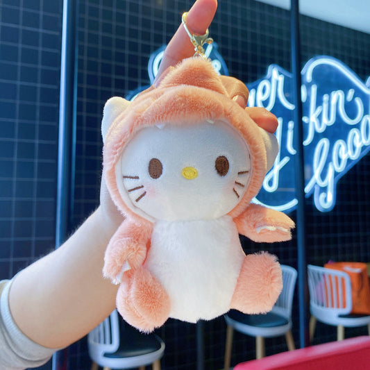 Sanrio- Dinosaur key chain collection (Hello Kitty)