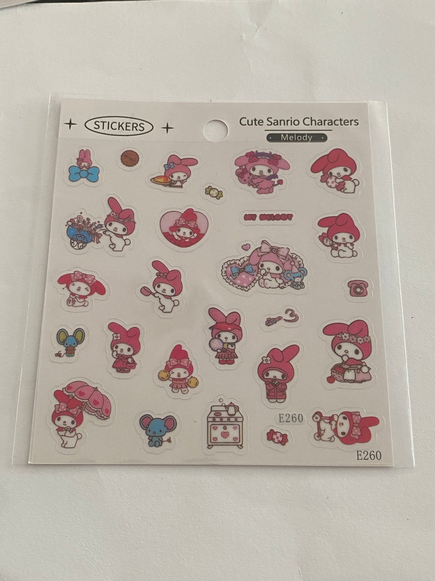 Sanrio- Mini Korean Transparent Sticker