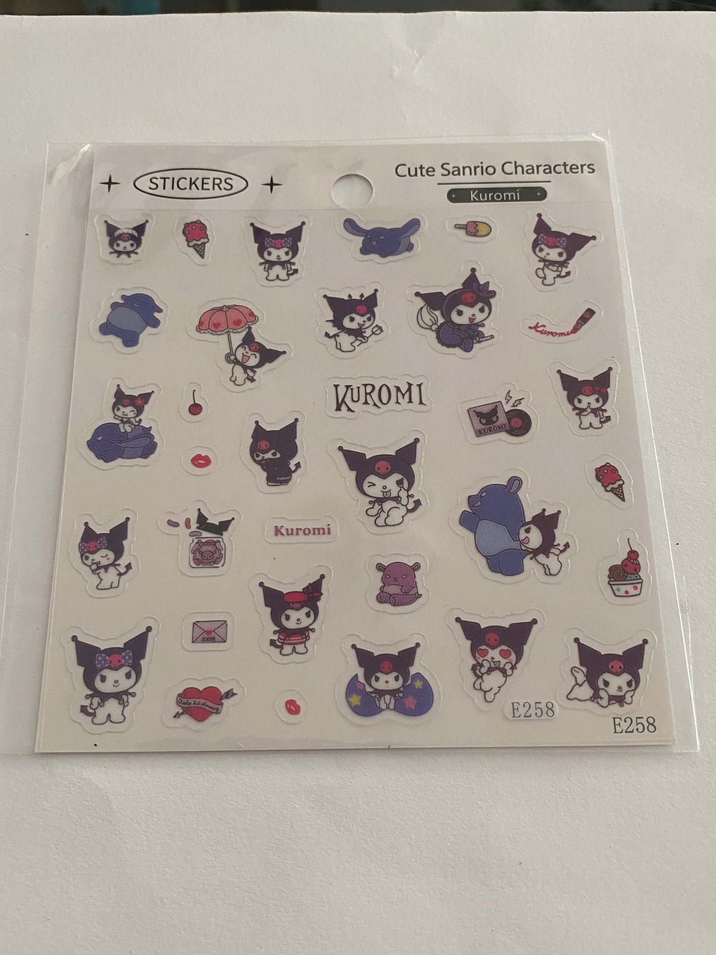 Sanrio- Mini Korean Transparent Sticker
