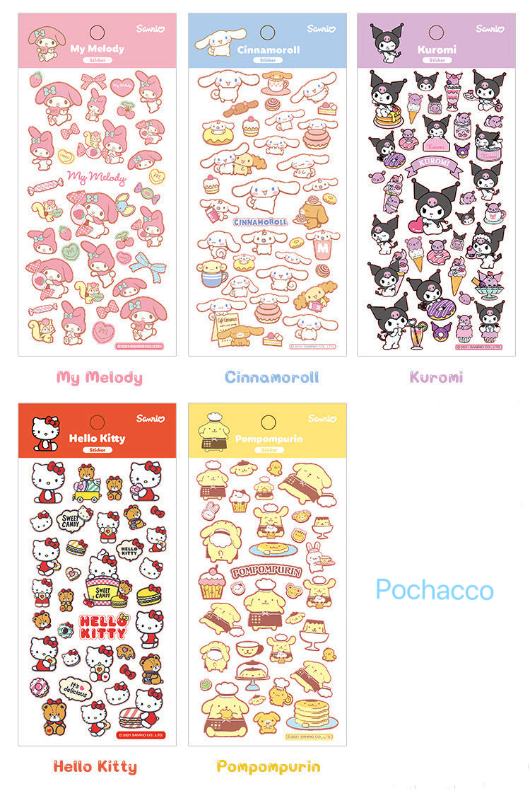 Sanrio- Sticker Sweet Tooth Collection