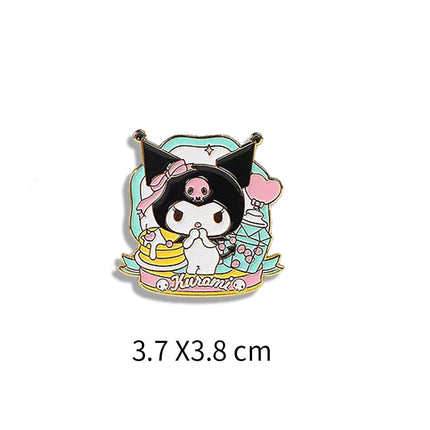 Sanrio Pins (Dessert)- Kuromi