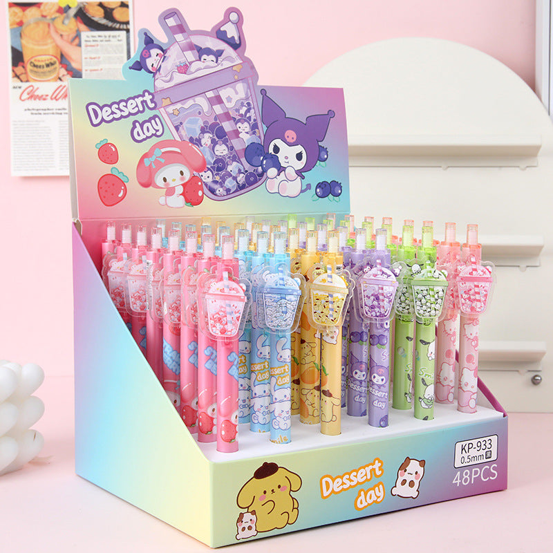 Sanrio- Milk Tea Cup Patch Press Pen