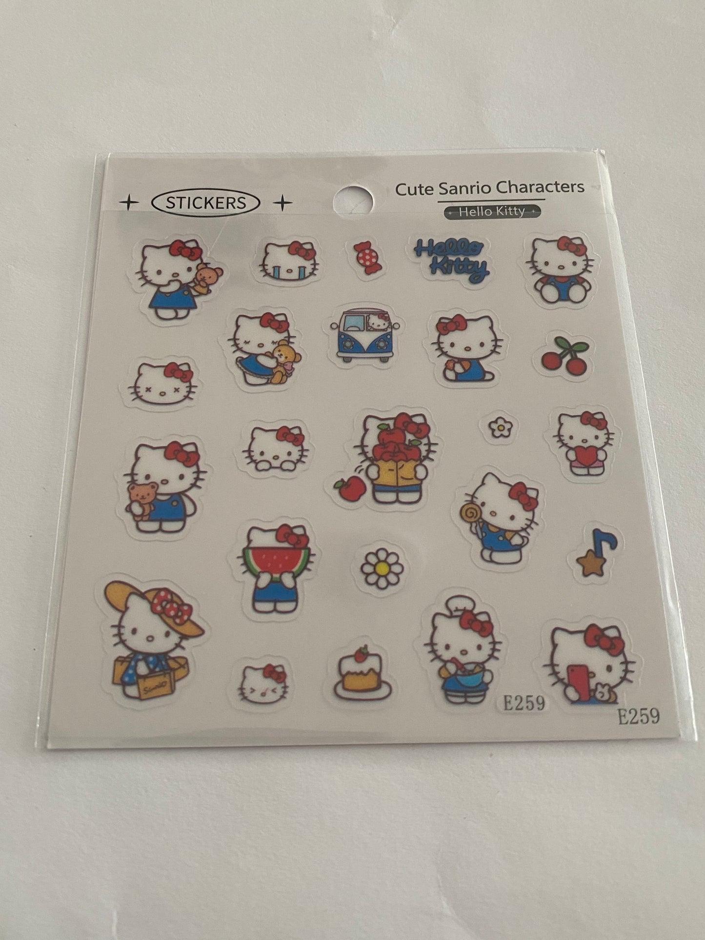 Sanrio- Mini Korean Transparent Sticker
