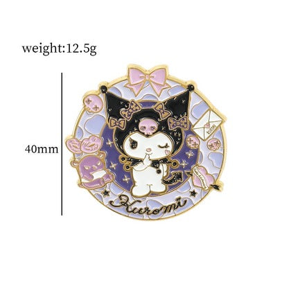 Sanrio Pins (Reath) - Kuromi